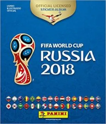 Álbum da Copa do Mundo Rússia 2018 + 60 Figurinhas - R$42