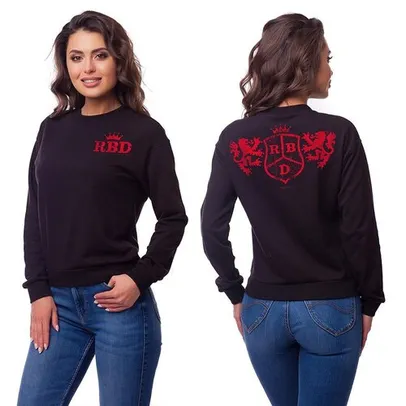 Moletom RBD - RBD RED LOGO - Preto