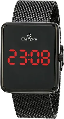Relógio Digital, Champion, Ch40080D, Unissex, Preto | R$200