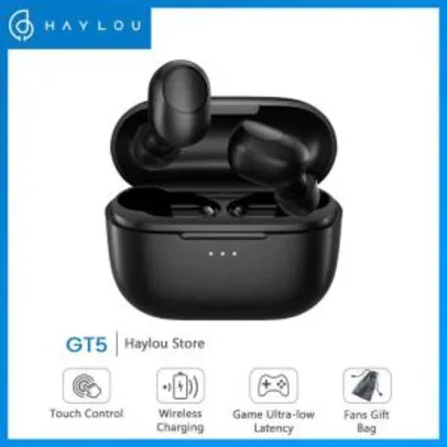 [App] Fone Sem Fio Haylou Gt5 True Bluetooth 50 | R$177