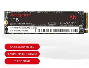 [Taxa Inclusa] SSD M.2 Nvme Asgard AN3 1TB