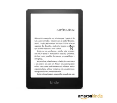 E-reader kindle Paperwhite 8gb preto tela de 6.8" 300 PPI