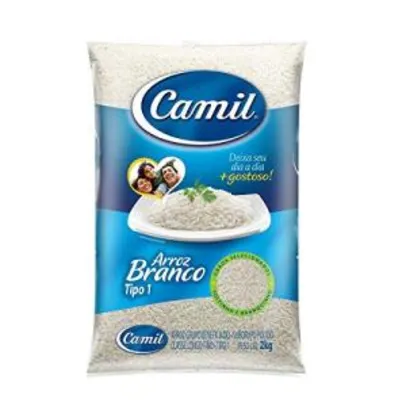 [PRIME] Arroz Camil Tipo 1 15x2kg | R$12