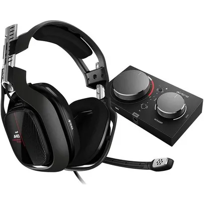 Headset Astro Gaming A40 TR + MixAmp Pro TR Gen 4 com Áudio Dolby para Xbox Series, Xbox One