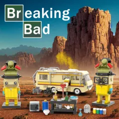 [Taxa inclusa] 721 peças blocos de montar Breaking Bad 