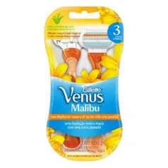 Aparelho de Depilação Gillette Venus Malibu - 2 Unidades | R$8