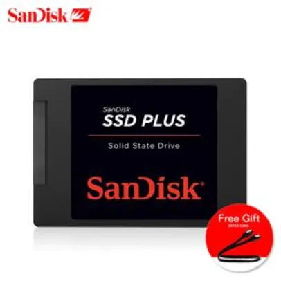 SSD Sandisk 480GB R$398