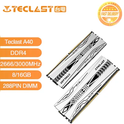 [PRIMEIRA COMPRA] Teclast DDR4 3000MHZ | R$ 151