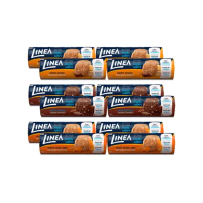 Kit Biscoitos Linea - R$2,58 por pacote