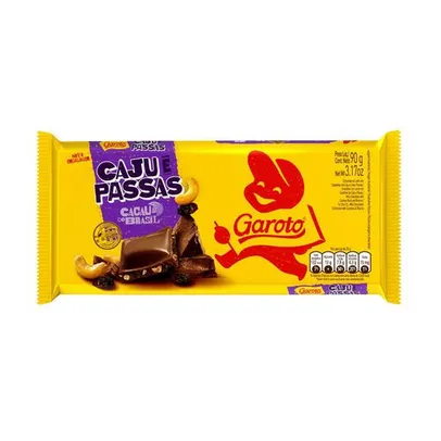 3 Barras de Chocolates 90g por R$ 10,98