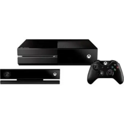 Console Microsoft Xbox One 500Gb  Com Kinect - 2 Jogos - R$1299