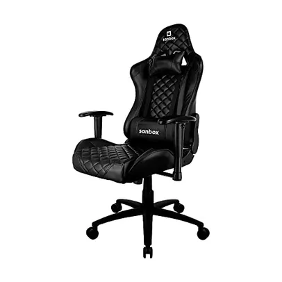 Cadeira Gamer Ergonômica Sanbox Diamond - Preta