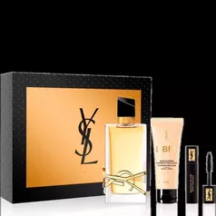 Perfume KIT Libre Yves Saint Laurent Fem - Eau de Parfum 90ml + Bálsamo Corporal + Máscara de Cílios