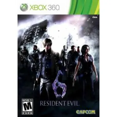 Game Resident Evil 6 - Xbox 360 - Mídia Digital | R$16