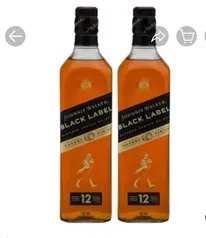 [2 unidades] Johnnie walker black label sherry finish 12 anos  750ml cada