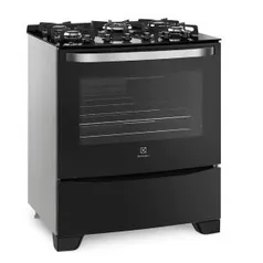 Fogão 5 Bocas Mesa de Vidro Electrolux 76GS - Bivolt - R$1.439