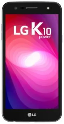 Smartphone LG K10 Power Dtv, Tela 5,5" Android 7.0, Câm 13Mp, 32Gb - R$449 no Visa CheckOut