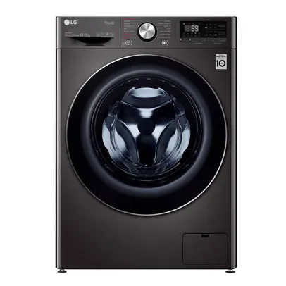 Lavadora De Roupas Lava E Seca Smart Lg 13kg Preta 220v Vc2