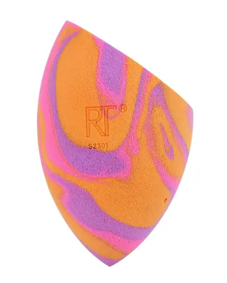 Esponja de maquiagem Neon Swirl laranja | Real Techniques