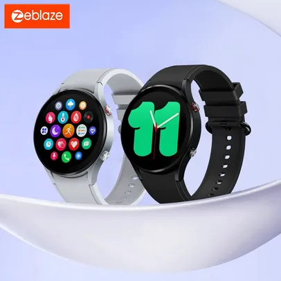 Smartwatch Zeblaze GTR 3 Com display Ips, medidor de temperatura e oxigenação do sangue , Chamada de voz e Proteção Ip68