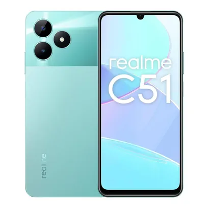 Foto do produto Smartphone Realme C51 6,74" 6 GB Ram 256 GB Verde