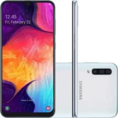 [Cartão Americanas]Smartphone Samsung Galaxy A50 64GB  - Branco - R$1298