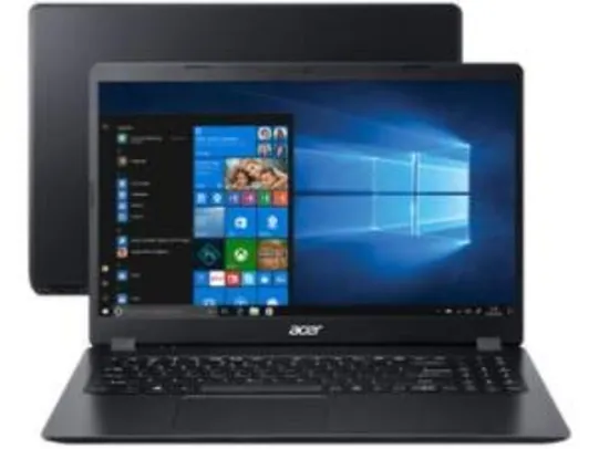 Notebook Acer Aspire 3 Ryzen 5 8GB 1TB Placa de Vídeo 2GB Windows 10 | R$3.130