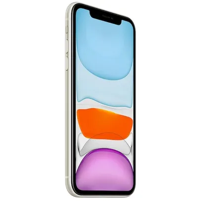 iPhone 11 Apple 128GB Branco Tela de 6,1”, Câmera Dupla de 12MP, iOS