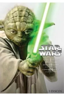 DVD Coleção Star Wars - A Nova Trilogia - 3 Discos