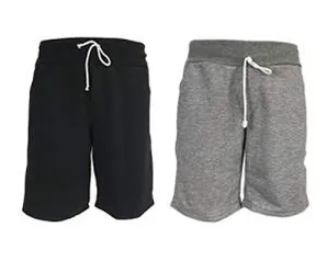 KIT 2 Bermudas Moletom Masculino