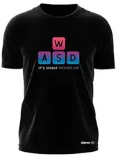 Camiseta W-ASD, Tamanho M, Fit - PT 1 UN