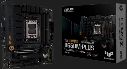 Placa Mãe Asus TUF Gaming B650M-PLUS, Chipset B650, AMD AM5, mATX, DDR5, 90MB1BG0-C1BAY0