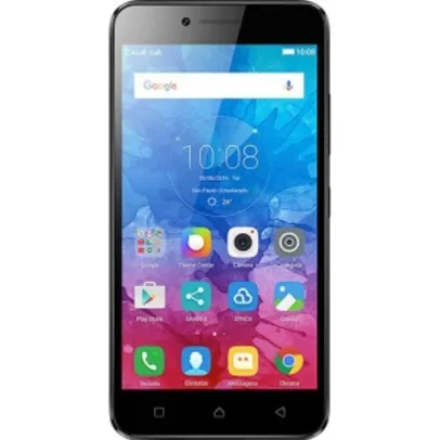 [Shoptime] Smartphone Lenovo Vibe K5 Dual Chip Android Tela 5" 16GB 4G Câmera 13MP - Grafite  por R$ 679