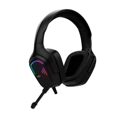 Headset Gamer Gamdias Hebe E2 RGB, Preto