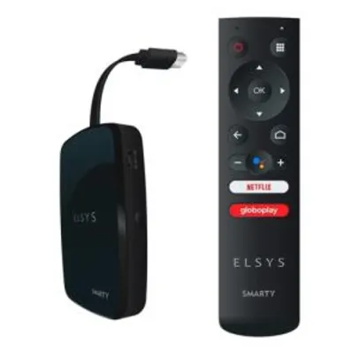 Saindo por R$ 267: Smart TV Box Elsys Smarty Android TV Full HD | R$267 | Pelando
