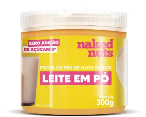 [REC] Pasta de Mix de Nuts com Leite em Pó (300g)