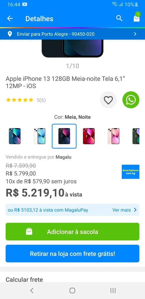 Imagen na descrição da promoção