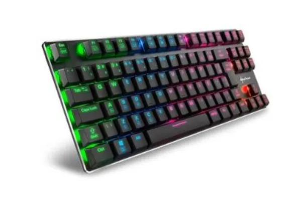 Teclado Mecânico Sharkoon PureWriter TKL RGB, Switch Kailh Red (ABNT)