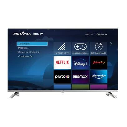 Product photo Smart Tv 40 BTV40G7PR2CSBLF Roku Tv Led Dolby Audio Britânia