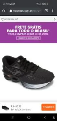 Tênis Mizuno Wave Creation 21 R$449