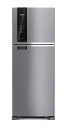 Imagem do produto Geladeira Brastemp Duplex Frost Free Com Painel Eletrônico e Turbo Control 462L Inox BRM55BK