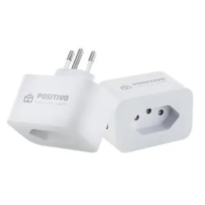 Smart Plug Positivo, Wi-Fi, 1000W, Branco R$ 110
