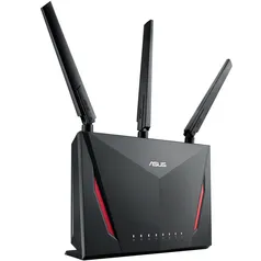 Roteador Gamer Wireless ASUS RT-AC86U, Dual band AC2900Mbps, AiMesh, 3 Antenas