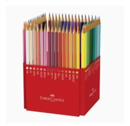 [PRIME] Lápis de Cor, Faber-Castell, EcoLápis, 60 Cores | R$58