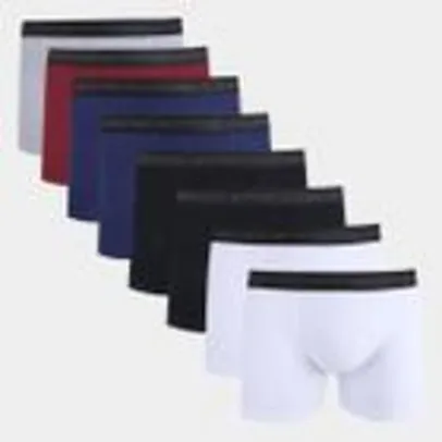 Kit Cueca Boxer Underwear C/ 8 Peças