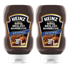 Kit 2 Molhos Barbecue Heinz 397g