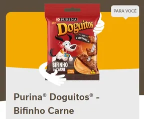 [GRÁTIS] [SP] Purina Doguitos - Bifinho Carne