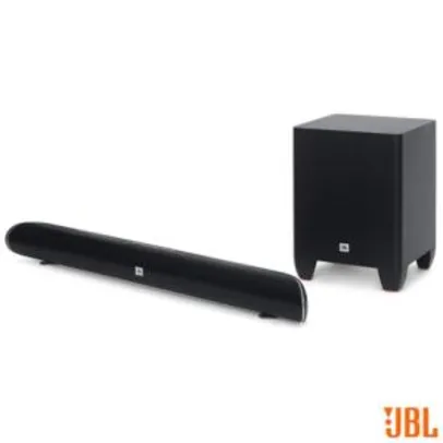 Soundbar JBL 200W de Potência e Subwoofer Ativo Wireless - Cinema SB250 - R$ 989