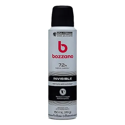 [Rec] Desodorante Aerossol Bozzano Invisible, 150ml - 72 horas de proteção