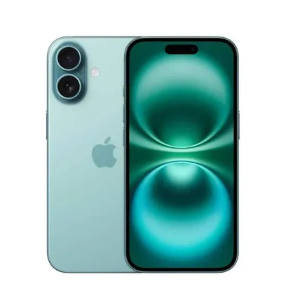 Foto do produto Apple iPhone 16 128GB - Verde-acinzentado